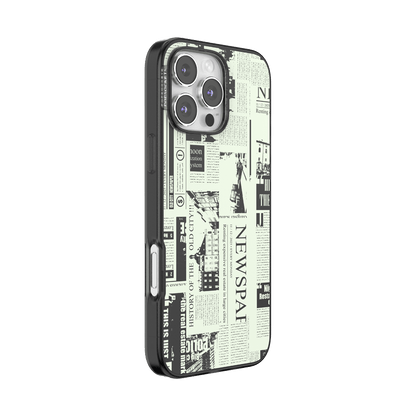 Hot off the Press Black — iPhone 16 Pro Max MagSafe Case - US 68074