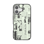 Hot off the Press Black — iPhone 16 MagSafe Case - US 26368