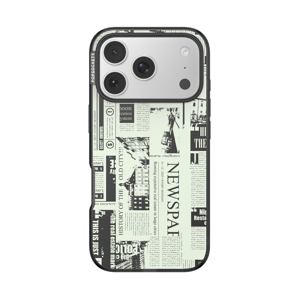 Hot off the Press Black — iPhone 17 Pro MagSafe Case - US 97215