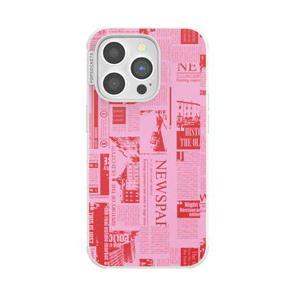 Hot off the Press Pink — iPhone 14 Pro MagSafe Case - US 07675