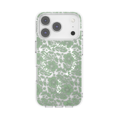 Lace Eucalyptus — iPhone 17 Pro MagSafe Case - US 76595