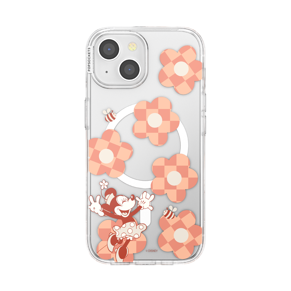 Minnie Checkered Flower  — iPhone 15 MagSafe Case - US 64797