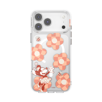 Minnie Checkered Flower — iPhone 17 Pro Max MagSafe Case - US 84901