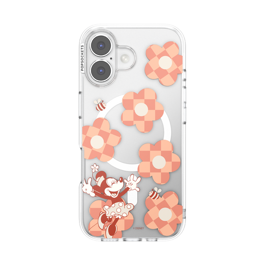 Minnie Checkered Flower — iPhone 17 MagSafe Case - US 24175