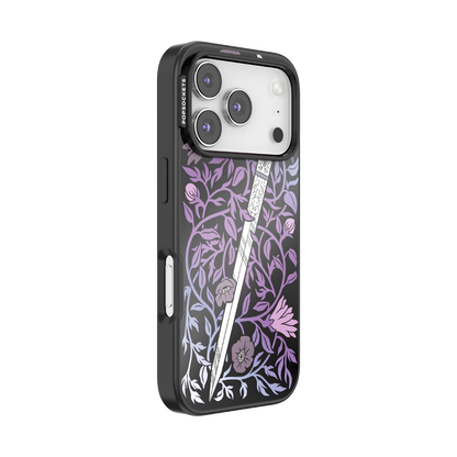 Mirror Thorny Blade Lavendar — iPhone 17 Pro MagSafe Case - US 44605