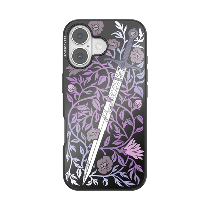 Mirror Thorny Blade Lavendar — iPhone 17 MagSafe Case - US 82906
