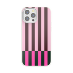 Pop of Pink Stripe — iPhone 13 Pro Max MagSafe Case - US 75657