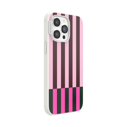 Pop of Pink Stripe — iPhone 14 Pro Max MagSafe Case - US 40886