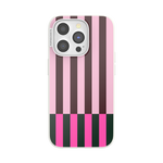 Pop of Pink Stripe — iPhone 15 Pro MagSafe Case - US 52477