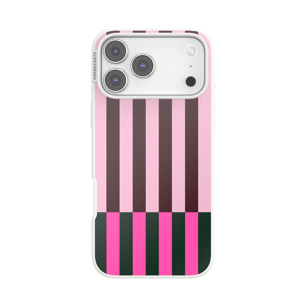 Pop of Pink Stripe — iPhone 17 Pro Max MagSafe Case - US 86269