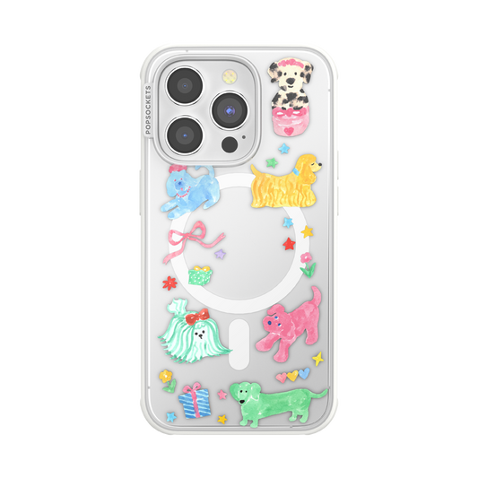 Puppy Cluster — iPhone 14 Pro MagSafe Case - US 81989