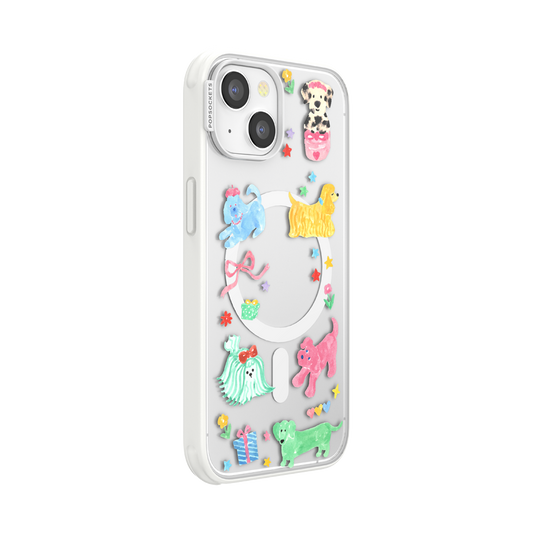 Puppy Cluster — iPhone 14 MagSafe Case - US 13910