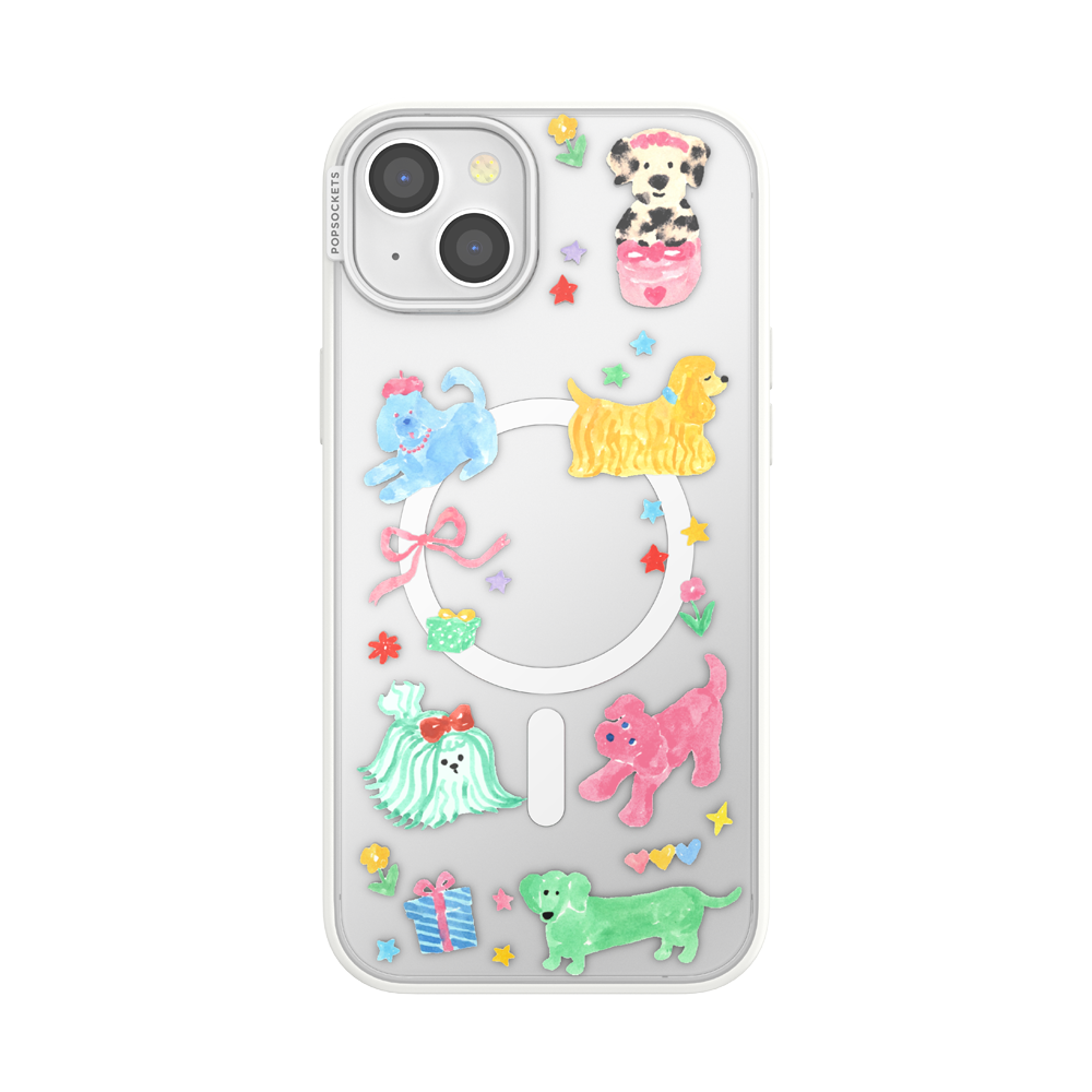 Puppy Cluster — iPhone 15 Plus MagSafe Case - US 30481