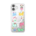 Puppy Cluster — iPhone 16 Plus MagSafe Case - US 24981