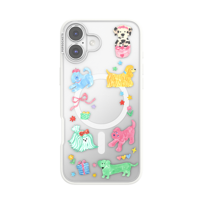 Puppy Cluster — iPhone 16 Plus MagSafe Case - US 24981