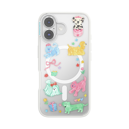 Puppy Cluster — iPhone 16 MagSafe Case - US 43255