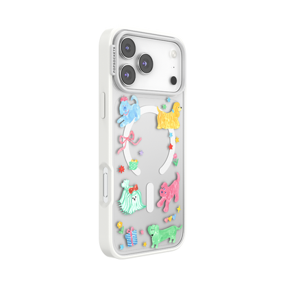 Puppy Cluster — iPhone 17 Pro Max MagSafe Case - US 60537