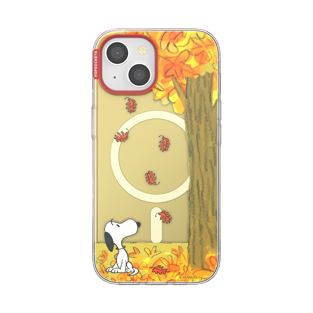 Snoopy in Fall — iPhone 15 MagSafe Case - US 38920