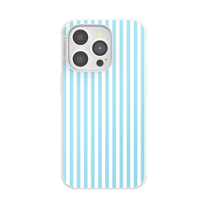Soft Blue Stripe — iPhone 14 Pro MagSafe Case - US 37913