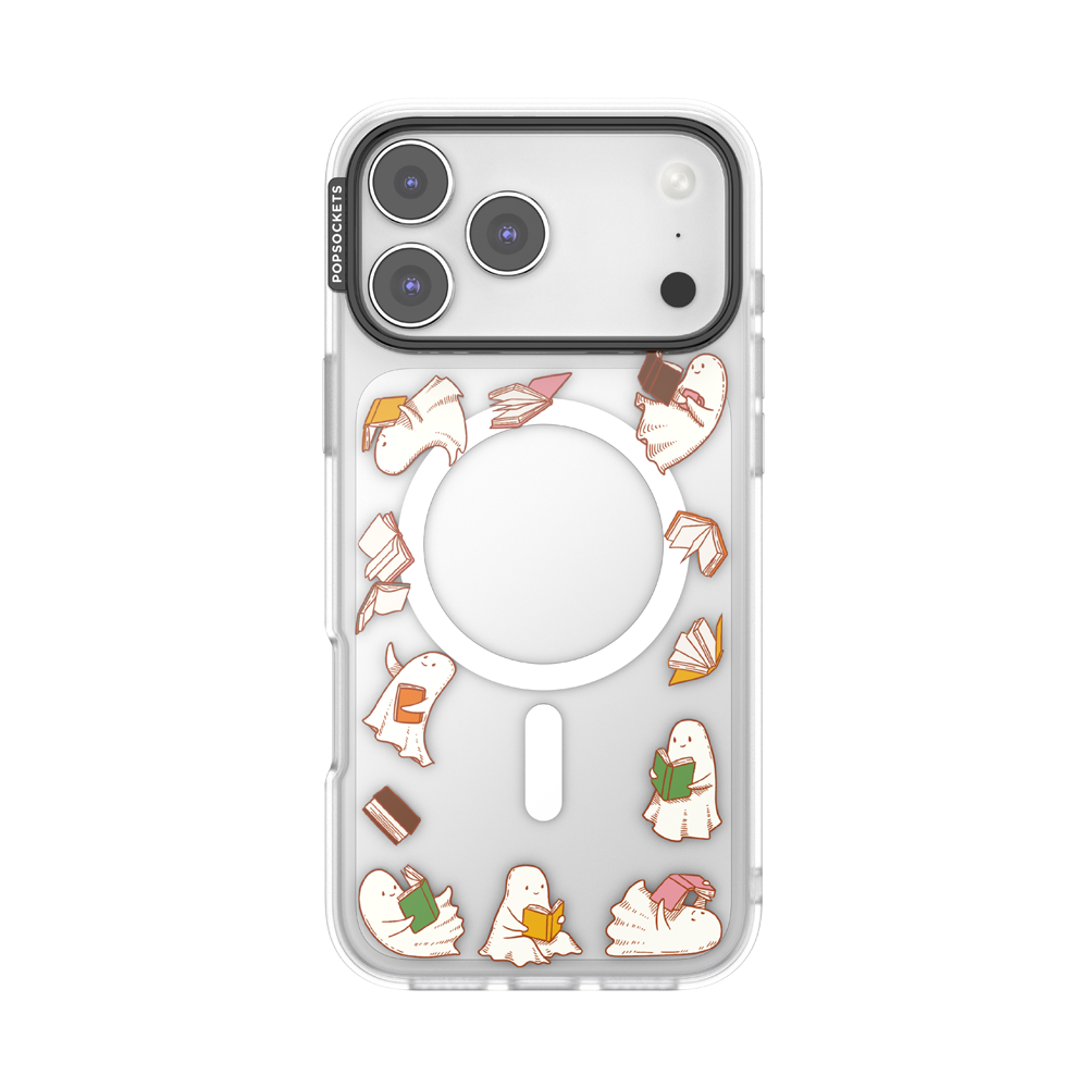 Spooky Book Club Clear — iPhone 17 Pro Max MagSafe Case - US 03297