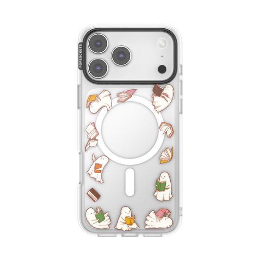 Spooky Book Club Clear — iPhone 17 Pro Max MagSafe Case - US 51031