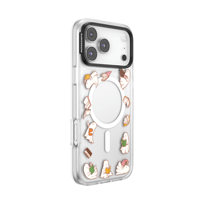 Spooky Book Club Clear — iPhone 17 Pro Max MagSafe Case - US 69133