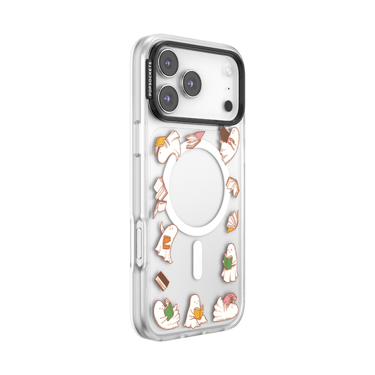 Spooky Book Club Clear — iPhone 17 Pro Max MagSafe Case - US 69133
