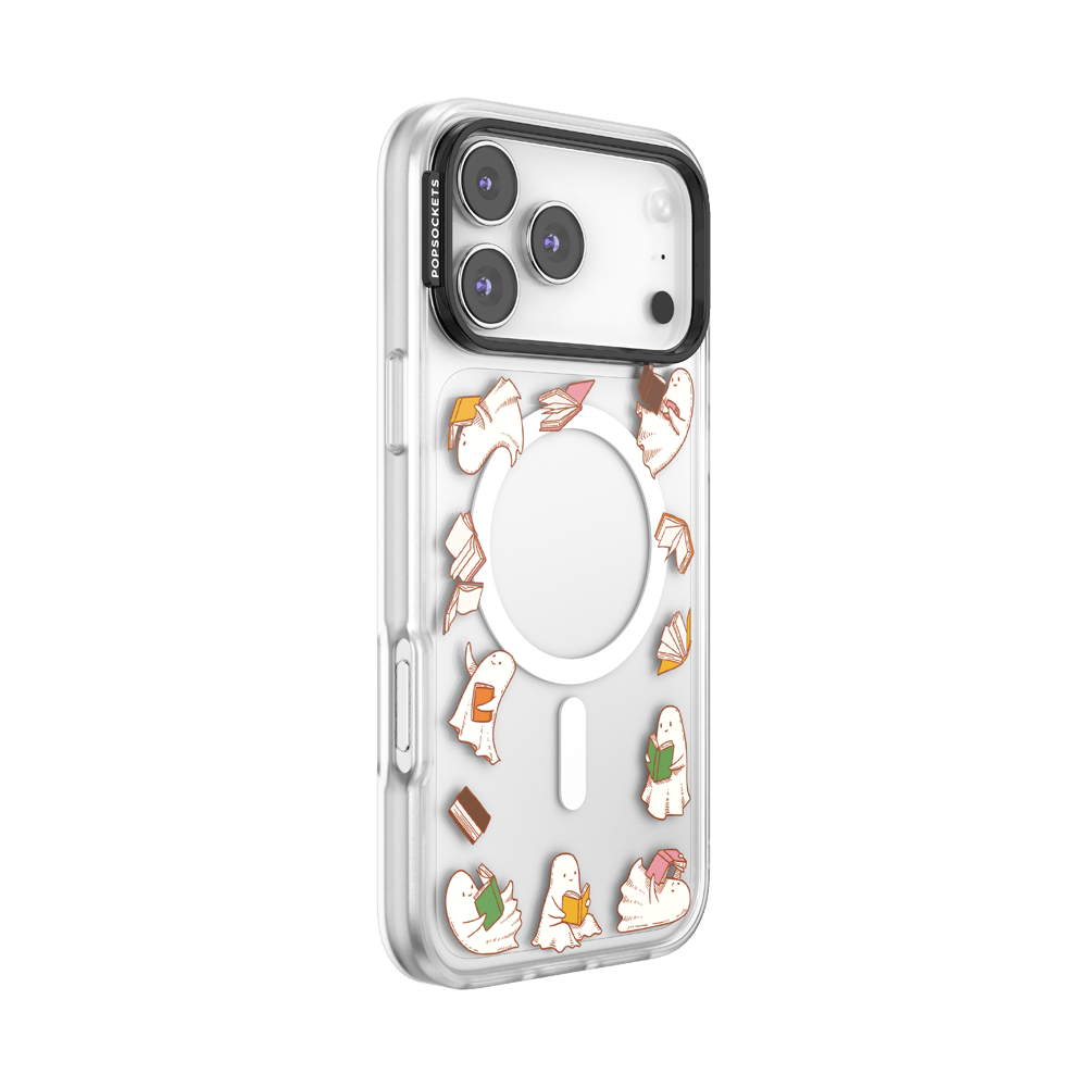 Spooky Book Club Clear — iPhone 17 Pro Max MagSafe Case - US 51031