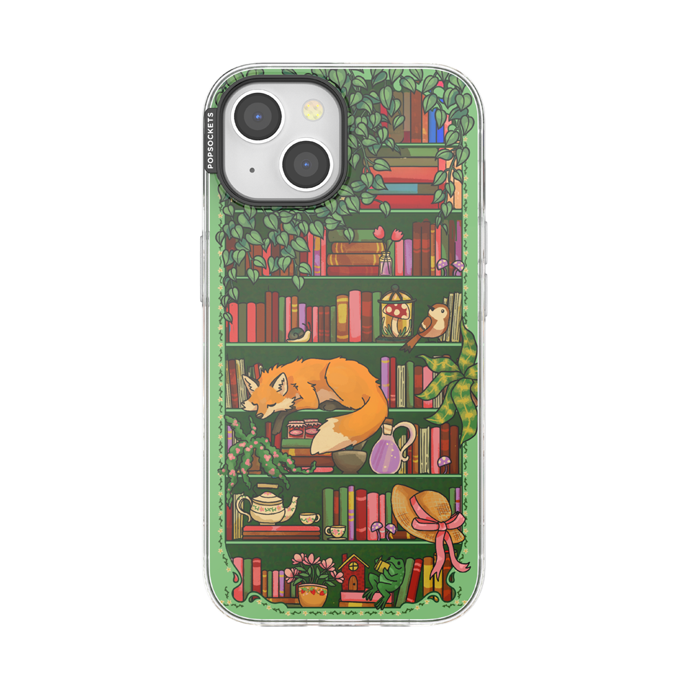 Storied Shelves Green — iPhone 15 MagSafe Case - US 90782