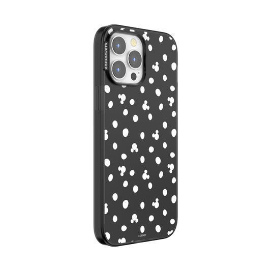 Translucent Black Mickey Polka Dot — iPhone 13 Pro Max MagSafe Case - US 05751
