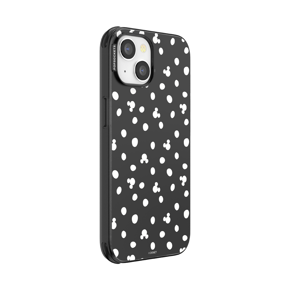 Translucent Black Mickey Polka Dot — iPhone 14 MagSafe Case - US 47858
