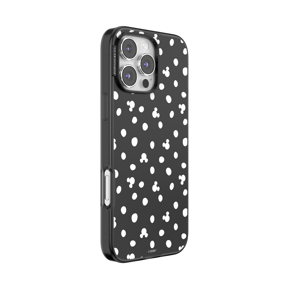 Translucent Black Mickey Polka Dot — iPhone 16 Pro Max MagSafe Case - US 14570