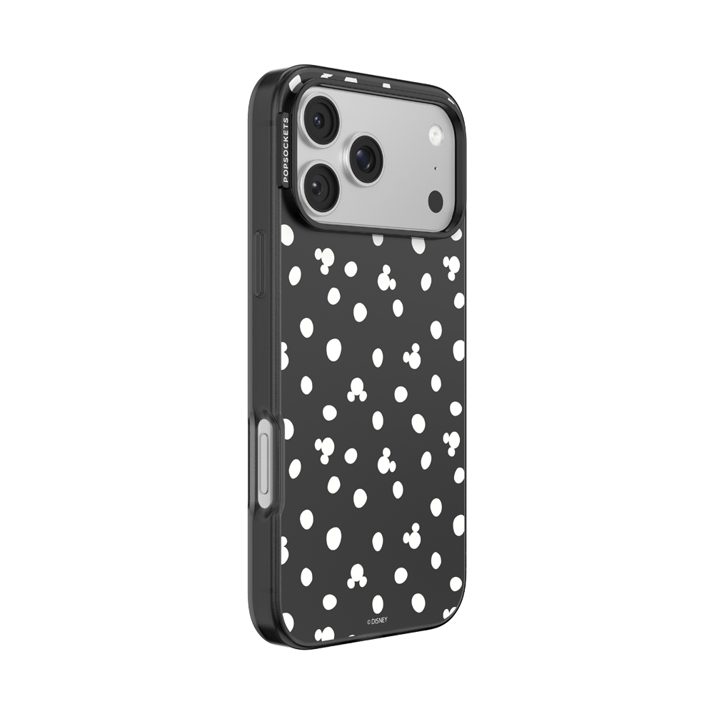 Translucent Black Mickey Polka Dot — iPhone 17 Pro Max MagSafe Case - US 55989