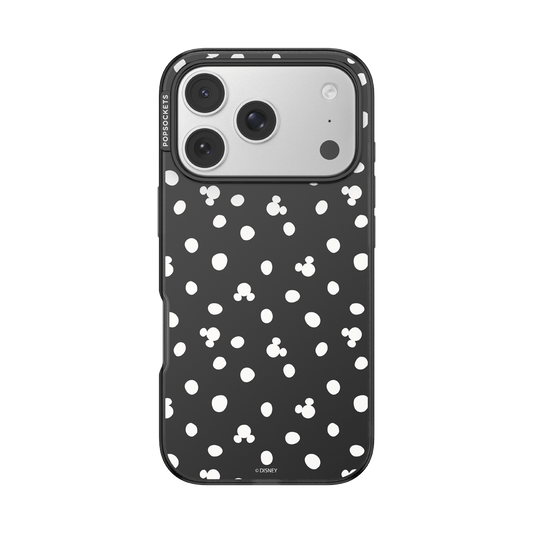 Translucent Black Mickey Polka Dot — iPhone 17 Pro MagSafe Case - US 13534