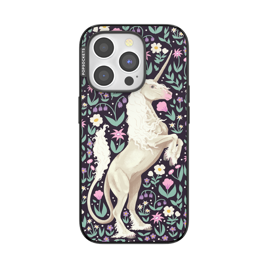 Unicorn in Bloom — iPhone 15 Pro MagSafe Case - US 58528