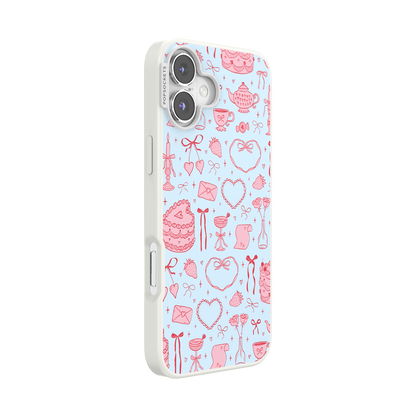 Valentine Doodle — iPhone 16 Plus MagSafe Case - US 53707