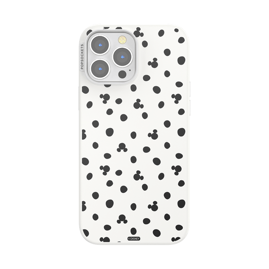 White Mickey Polka Dot — iPhone 13 Pro Max MagSafe Case - US 01123