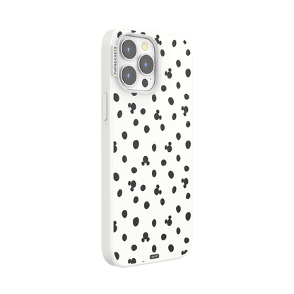 White Mickey Polka Dot — iPhone 13 Pro Max MagSafe Case - US 01123