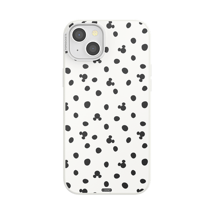 White Mickey Polka Dot — iPhone 15 Plus MagSafe Case - US 04025