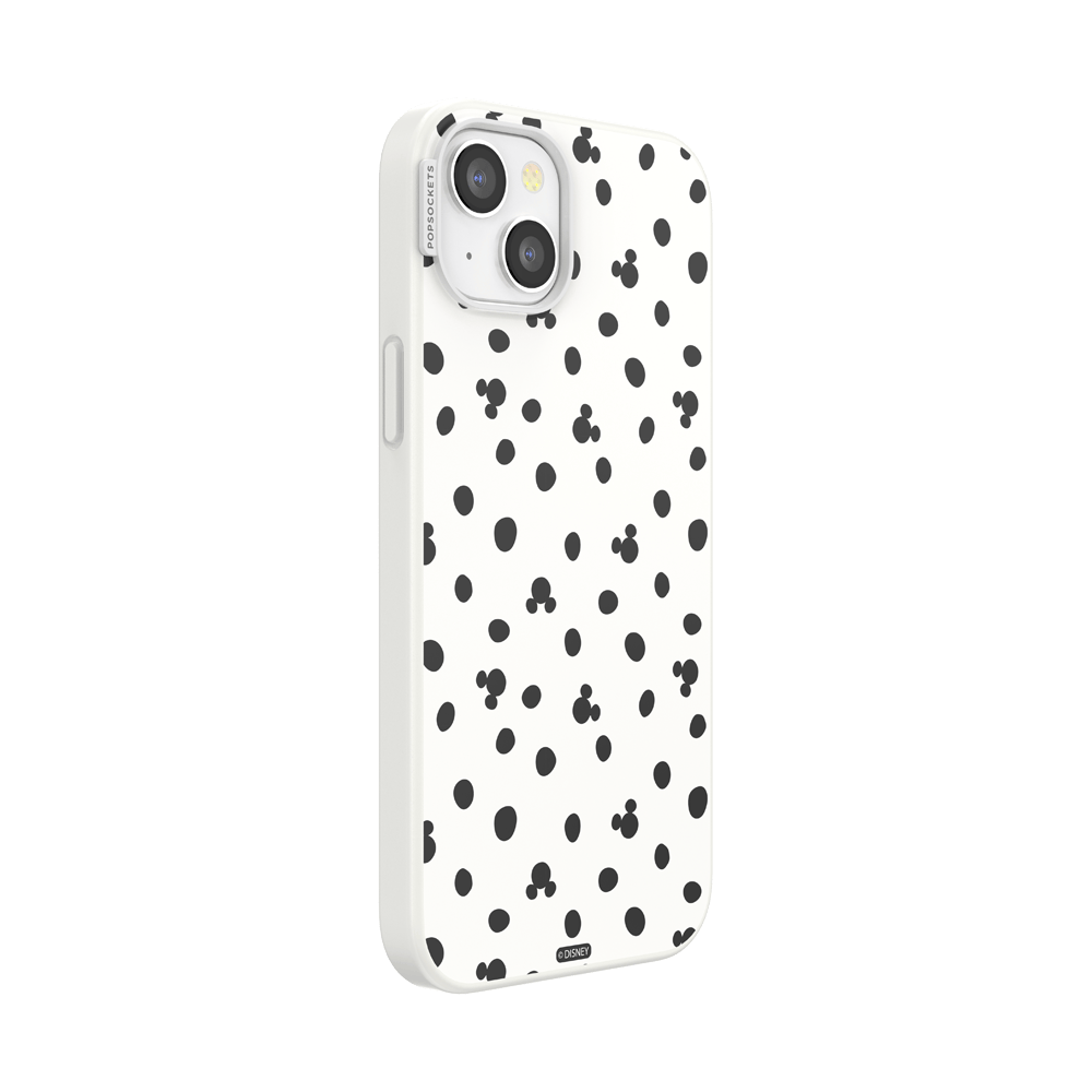 White Mickey Polka Dot — iPhone 15 Plus MagSafe Case - US 04025