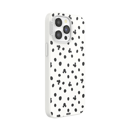 White Mickey Polka Dot — iPhone 15 Pro Max MagSafe Case - US 17681