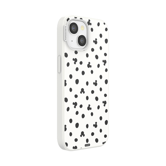 White Mickey Polka Dot — iPhone 15 MagSafe Case - US 19669