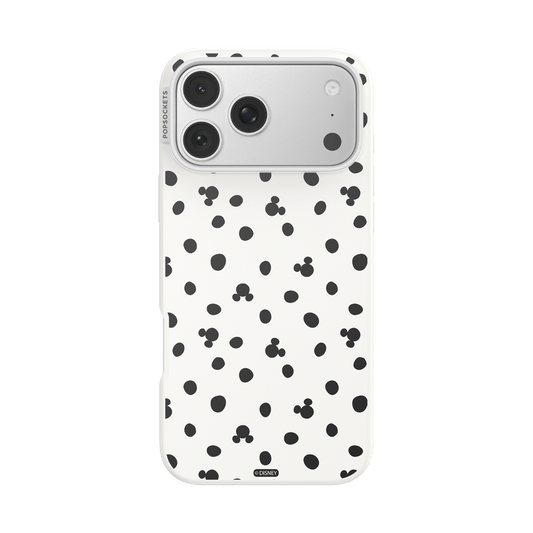White Mickey Polka Dot — iPhone 17 Pro Max MagSafe Case - US 01046