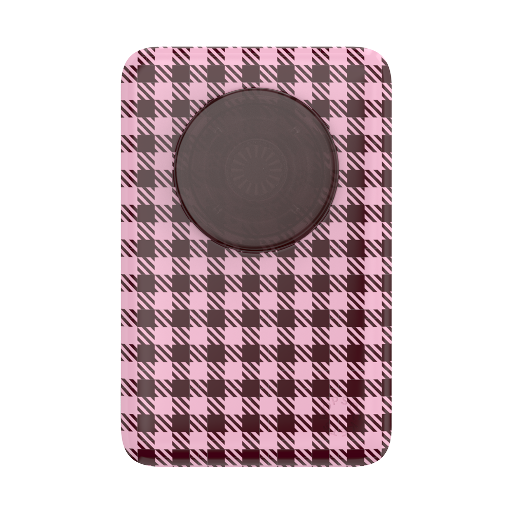 Black Cherry Gingham — MagSafe PowerPack - US 16543