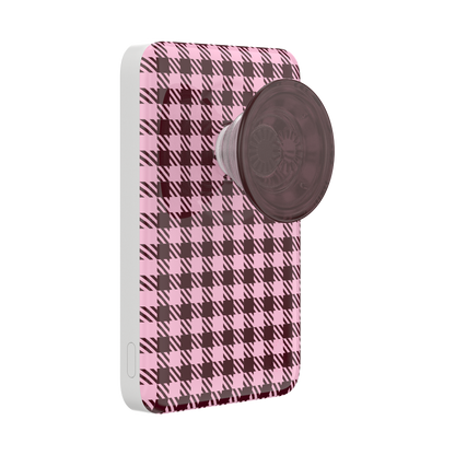 Black Cherry Gingham — MagSafe PowerPack - US 16543
