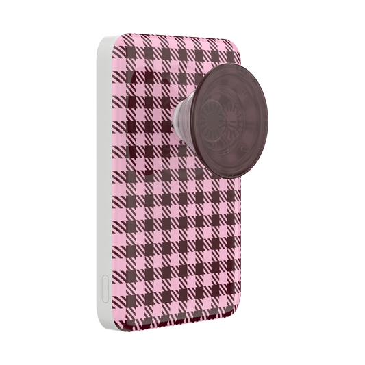 Black Cherry Gingham — MagSafe PowerPack - US 16543