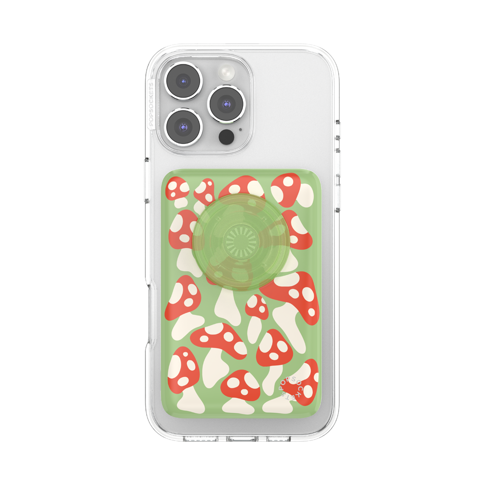 Red Shrooms Green — MagSafe PowerPack - US 15149