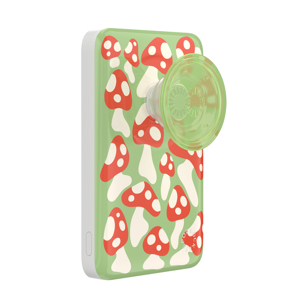 Red Shrooms Green — MagSafe PowerPack - US 15149