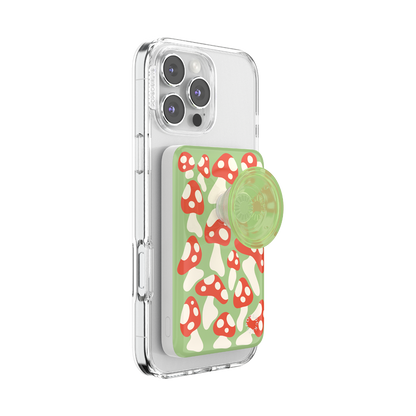 Red Shrooms Green — MagSafe PowerPack - US 15149