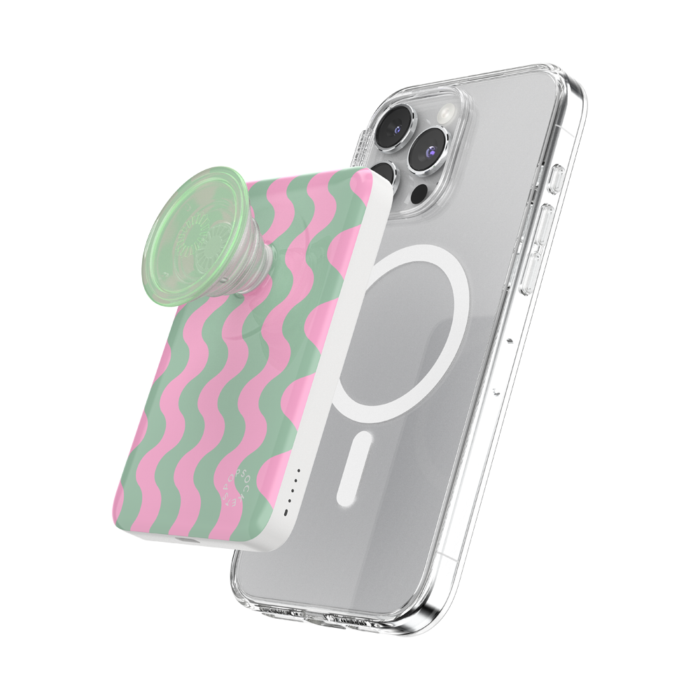 Wavy Flamingo — MagSafe PowerPack - US 79059